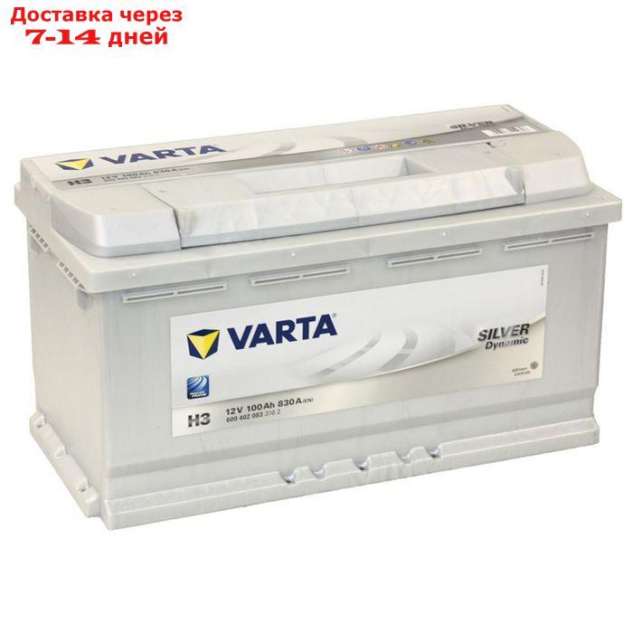 Аккумуляторная батарея Varta 100 Ач, обратная полярность Silver Dynamic 600 402 083 - фото 1 - id-p179964912