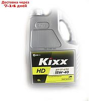 Масло моторное Kixx HD CF-4 15W-40 Dynamic, 6 л