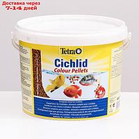 Корм TetraCichlid Colour для рыб, гранулы, 3,6 кг, 10 л