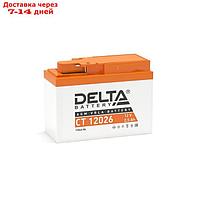 Аккумуляторная батарея Delta СТ12026 (YTR4A-BS)12V, 2,5 Ач боковая (обратная)