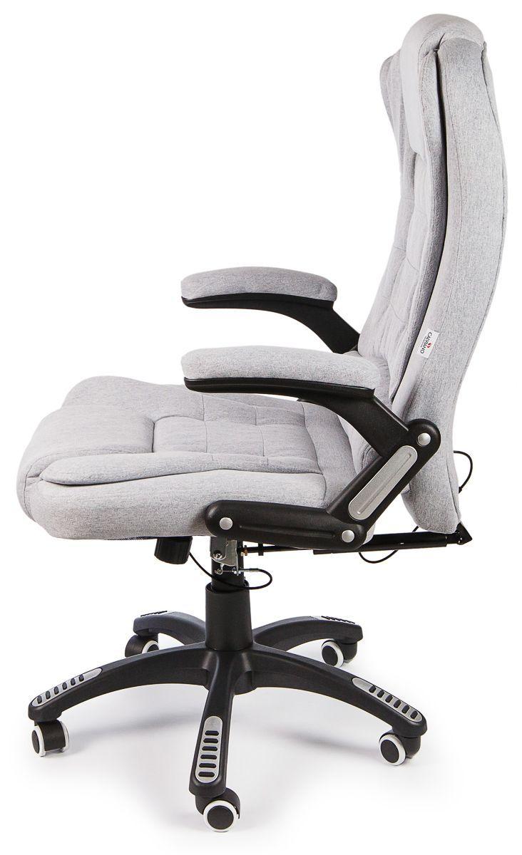 Вибромассажное кресло Calviano Veroni 52 (серое, с массажем) - фото 2 - id-p186991965