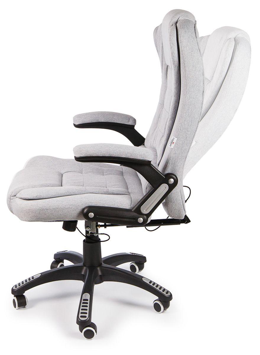 Вибромассажное кресло Calviano Veroni 52 (серое, с массажем) - фото 3 - id-p186991965