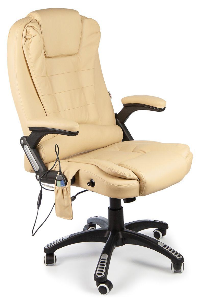 Вибромассажное кресло Calviano Veroni 55 (бежевое, с массажем) - фото 1 - id-p186991966