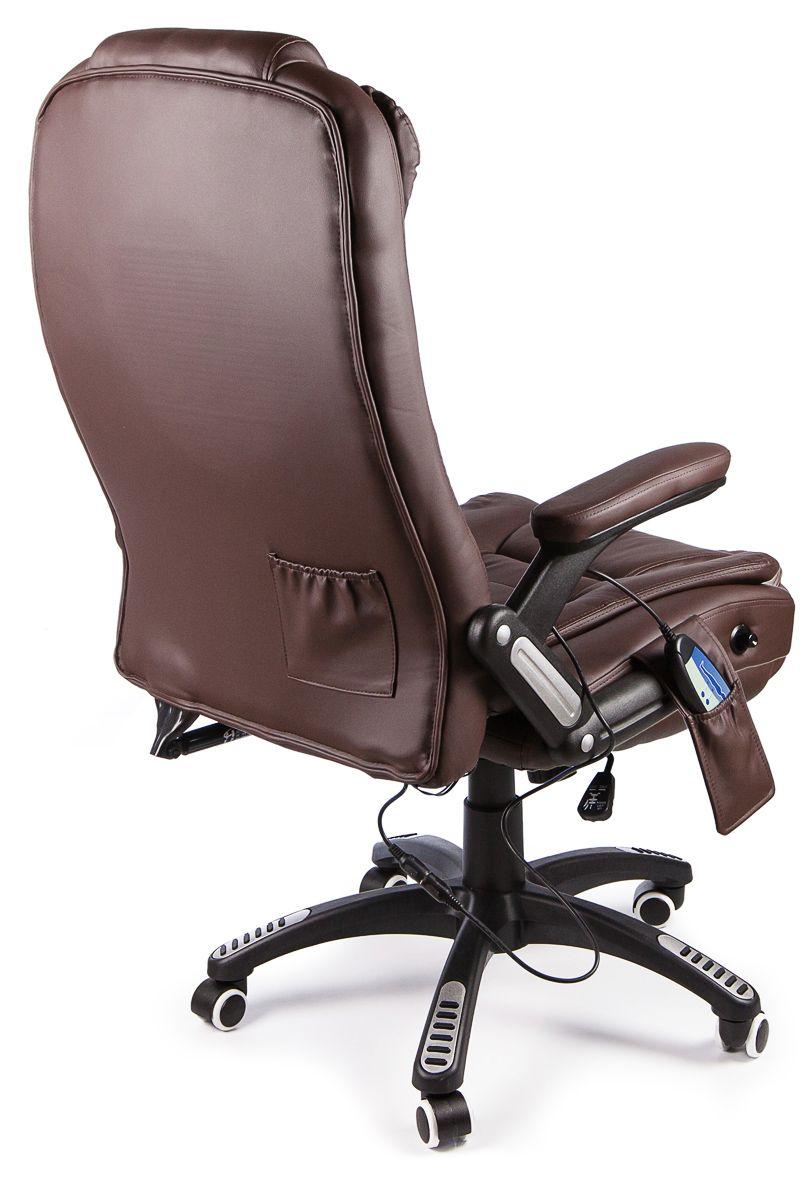 Вибромассажное кресло Calviano Veroni 53 (коричневое, с массажем) - фото 5 - id-p186991967