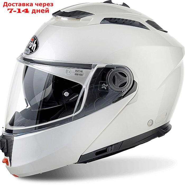 Шлем модуляр Phantom S белый глянцевый, M - фото 1 - id-p185305368