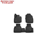 Коврики 3D в салон HONDA Civic 5D, 01/2012-2016, хб., 4 шт. (полиуретан)