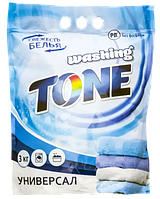 Средство моющее синтетическое порошкообразное "Washing Tone" "Универсал Автомат", 5 кг