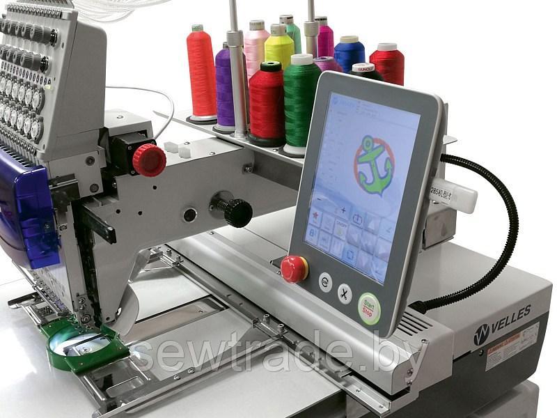 Промышленная одноголовочная компактная вышивальная машина VELLES VE 27C-TS - фото 4 - id-p187019687