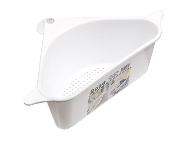 Органайзер для ванны пластмассовый угловой 30,8*21,8*24,8 см (арт. GP-139)