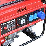 Генератор бензиновый BRADO LT9000EB (6.5КВТ, 2Х230В/16А/3.5КВТ, 1Х230В/32А/6КВТ, 12В, БАК 25.0Л), фото 3