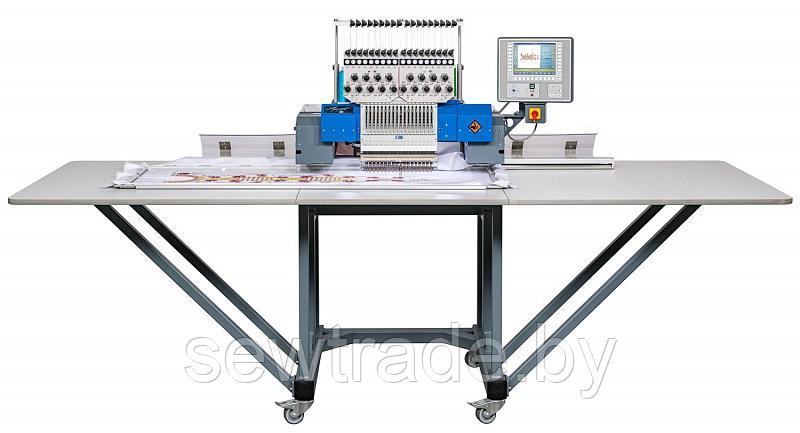 Промышленная одноголовочная вышивальная машина ZSK SPRINT 7XL поле вышивки 1400 x 400 мм
