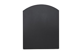 Лист под печь КПД черный арка LP05 1000х1000 мм