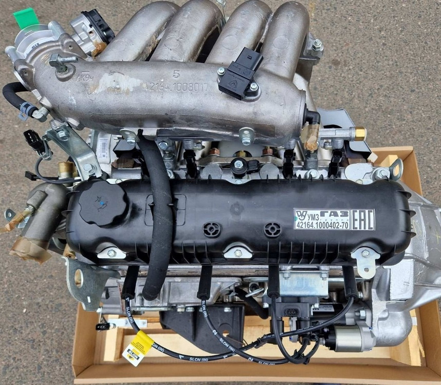 Двигатель УМЗ 3302 дв 42164 ГУР Евро-4 (без компрессора), 42164.1000402-70 - фото 1 - id-p169581678