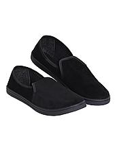 Тапочки закрытые (вельвет, ПВХ), фото 2