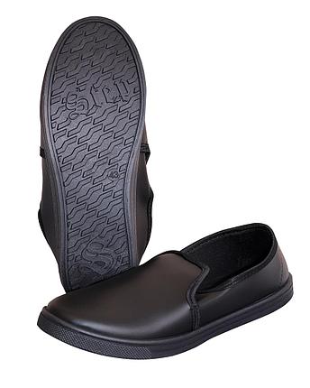 Тапочки-туфли рабочие (искусственная кожа,  ПВХ) мужские, фото 2