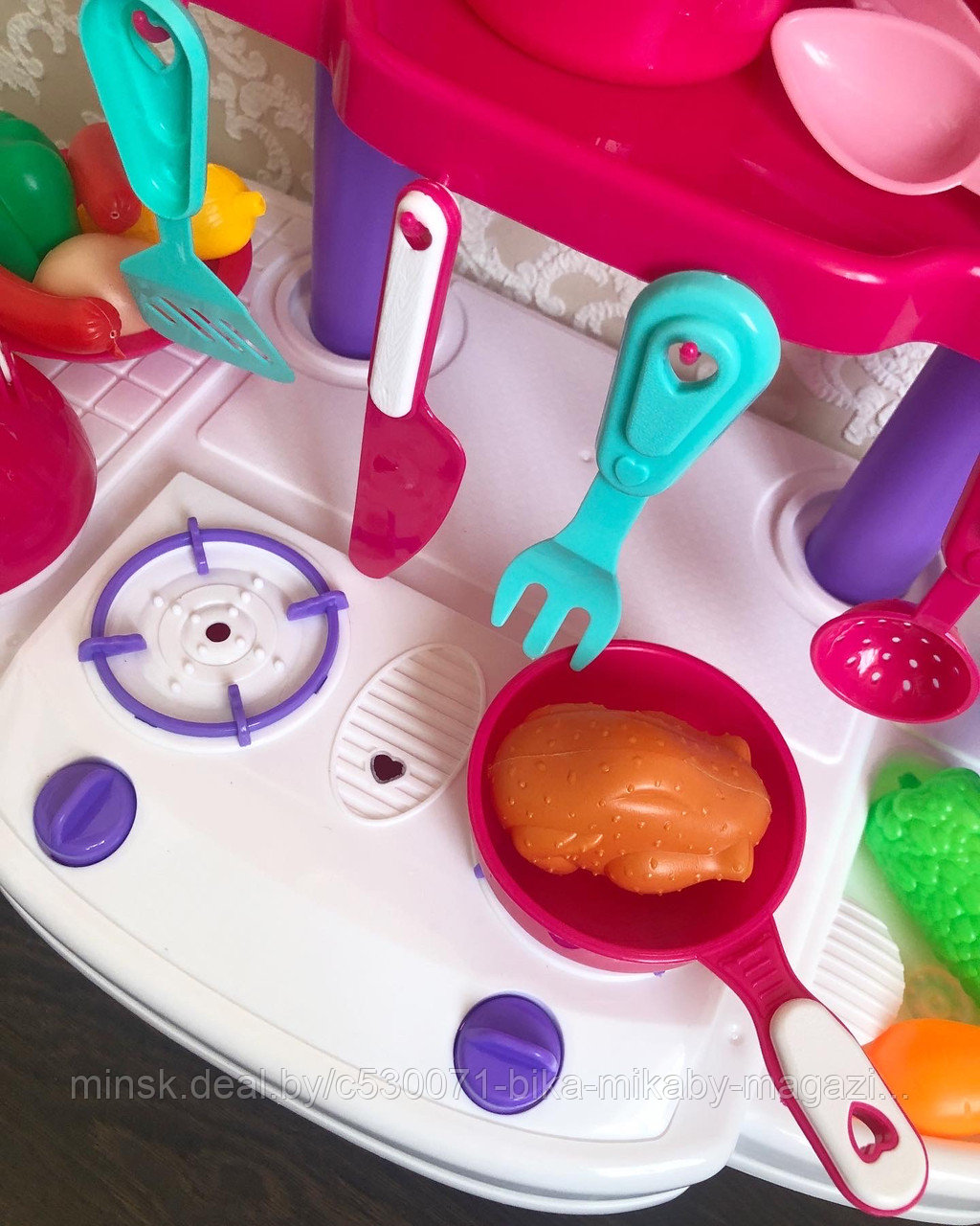 Игровой набор «Кухня детская» (30 предметов в комплекте), арт. 3830-7 - фото 3 - id-p187029504