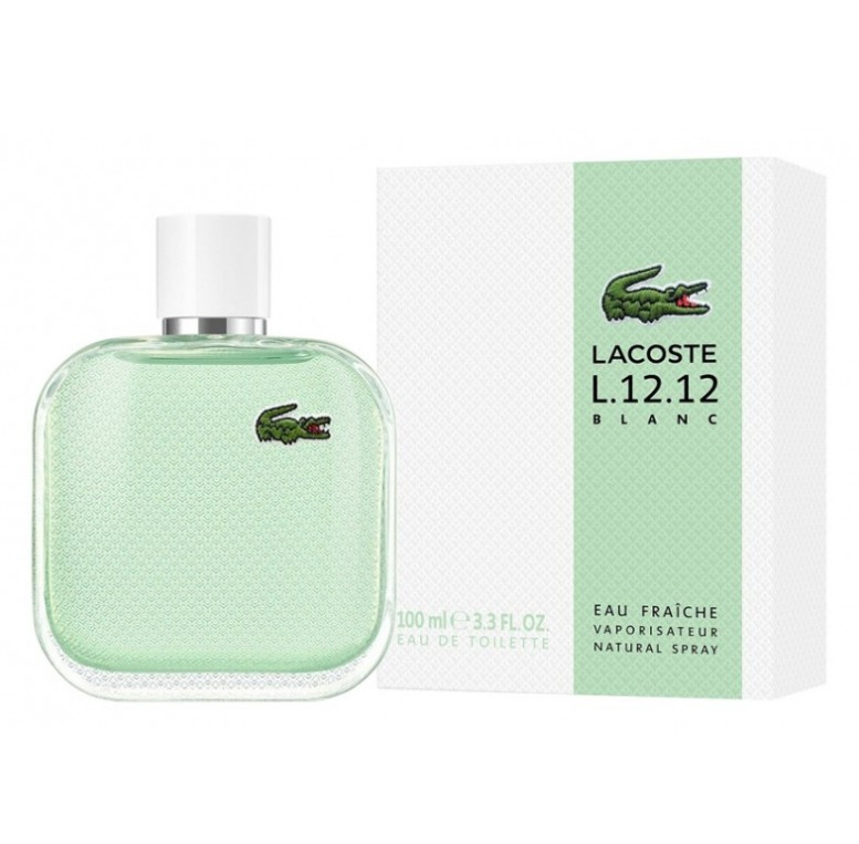 Мужской парфюм Lacoste L.12.12 Blanc Eau Fraiche / 100 ml