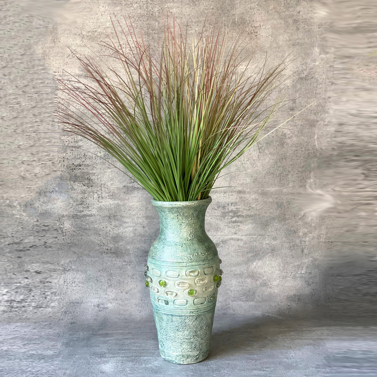 Ваза напольная керамическая Green pearl, фото 1