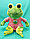 Мягкая игрушка Лягушка в одёжке, 2 вида, 40 см, фото 5