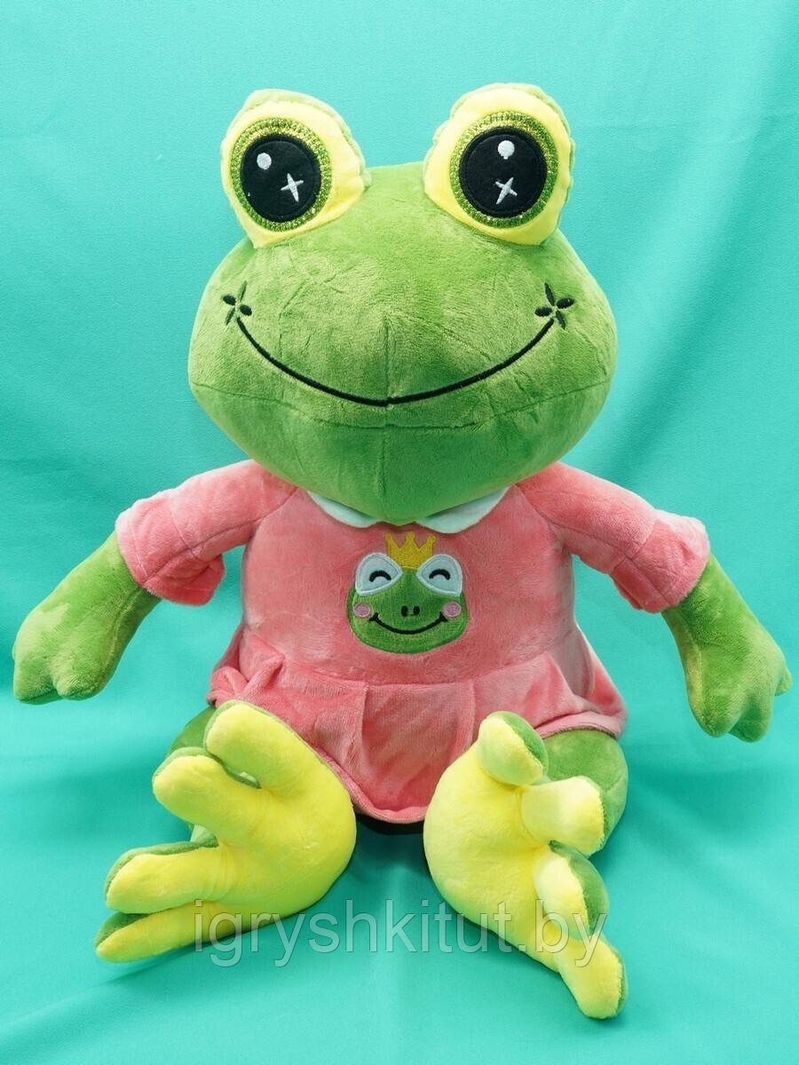 Мягкая игрушка Лягушка в одёжке, 2 вида, 40 см - фото 1 - id-p187063392