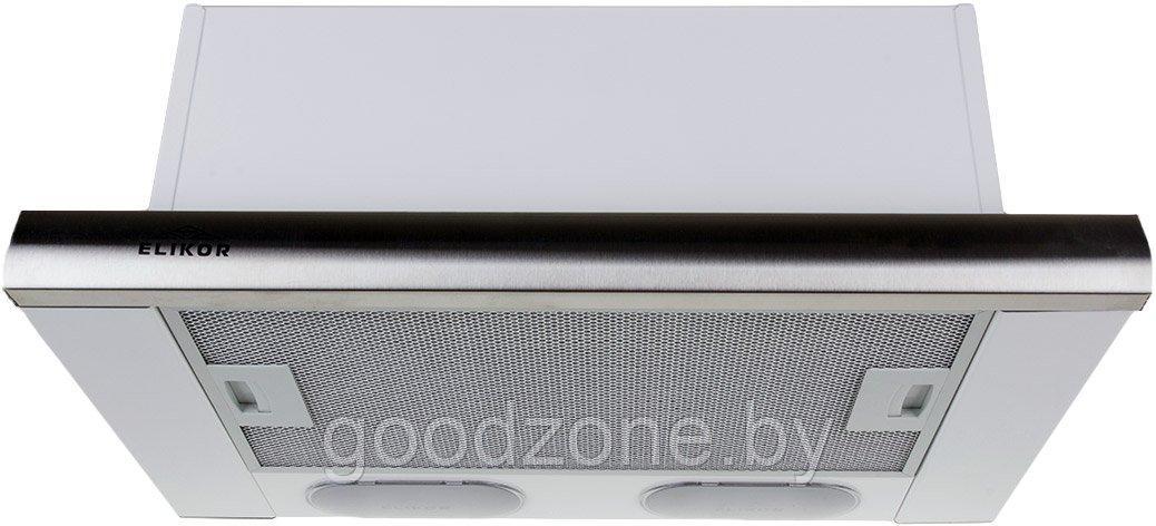 Кухонная вытяжка Elikor Интегра 50П-400-В2Л (белый/нержавеющая сталь) (841328)