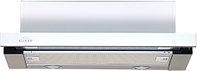 Вытяжка кухонная Elikor Интегра Glass 50Н-400-В2Д (нержавеющая сталь/белое стекло) (940978)