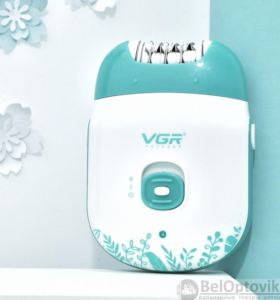 Эпилятор беспроводной для женщин VGR V-726 VOYAGER 2 режима работы - фото 3 - id-p187107414