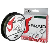 Леска плетеная DAIWA J-Braid X8 0,20 мм 150 м (зеленая)