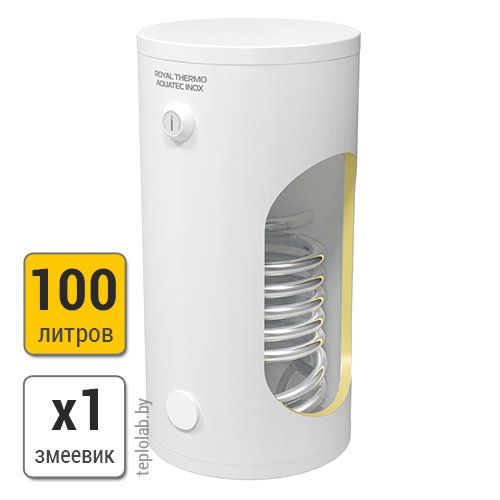 Бойлер косвенного нагрева Royal Thermo Aquatec INOX RTWX 100