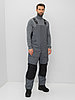 Зимний костюм HUNTSMAN Yukon Ice мембрана 6000/6000 -45°C цвет Серый/Черный ткань Breathable, фото 3