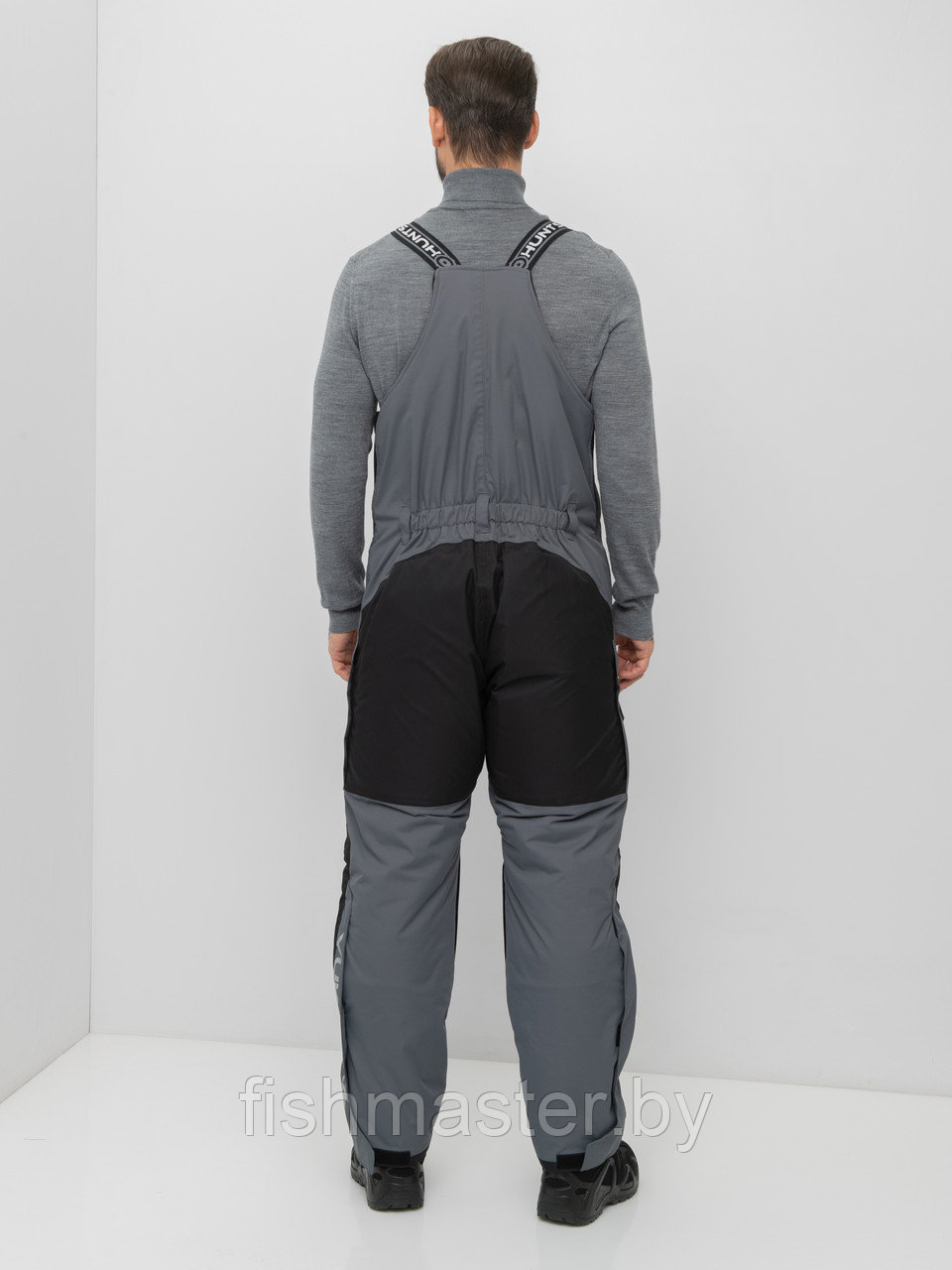 Зимний костюм HUNTSMAN Yukon Ice мембрана 6000/6000 -45°C цвет Серый/Черный ткань Breathable 48-50/182-188 - фото 3 - id-p187122945