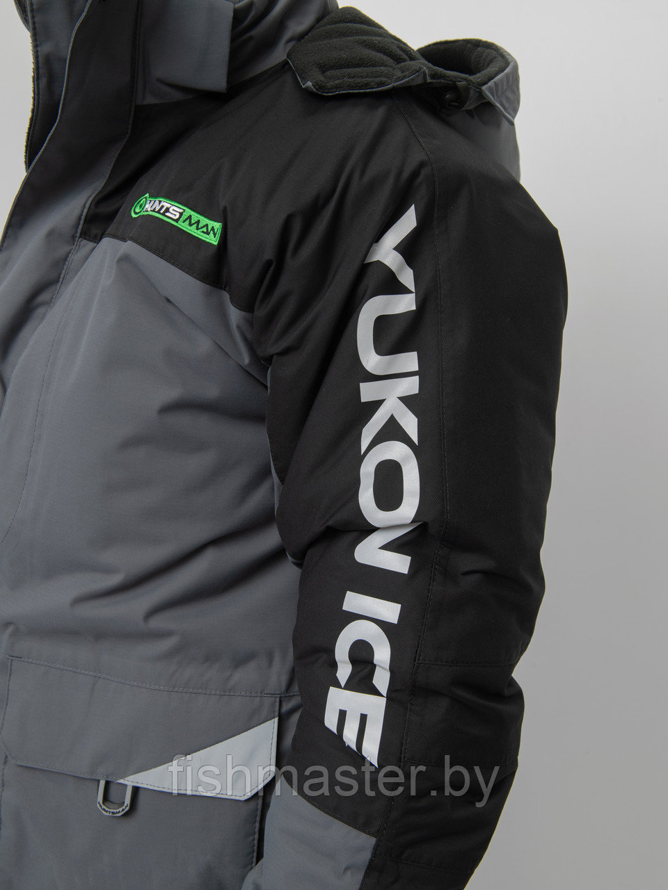 Зимний костюм HUNTSMAN Yukon Ice мембрана 6000/6000 -45°C цвет Серый/Черный ткань Breathable 48-50/182-188 - фото 9 - id-p187122945