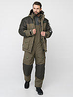 Зимний костюм HUNTSMAN Yukon Ice мембрана 6000/6000 -45°C цвет Хаки ткань Breathable 60-62/170-176