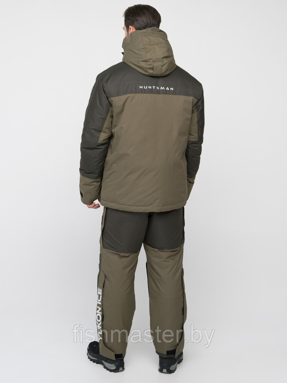 Зимний костюм HUNTSMAN Yukon Ice мембрана 6000/6000 -45°C цвет Хаки ткань Breathable 48-50/182-188 - фото 2 - id-p187122959