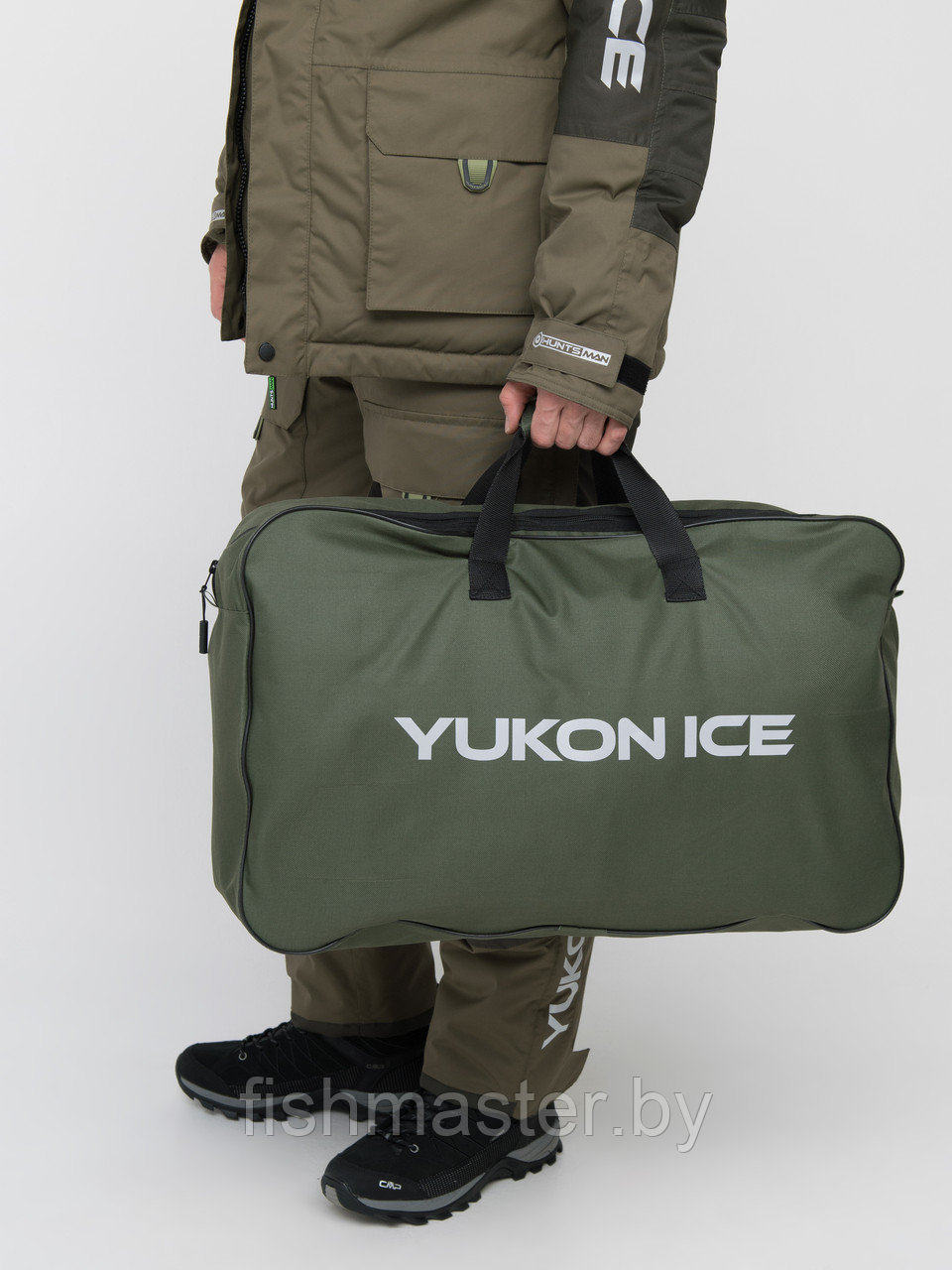 Зимний костюм HUNTSMAN Yukon Ice мембрана 6000/6000 -45°C цвет Хаки ткань Breathable 44-46/182-188 - фото 4 - id-p187122957