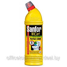 Средство чистящее для сантехники "Sanfor WC  lemon fresh", 1 л, гель
