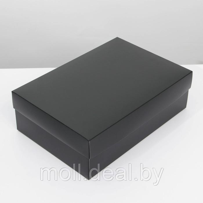 Коробка складная "Черная", 30 х 20 х 9 см - фото 1 - id-p186974474