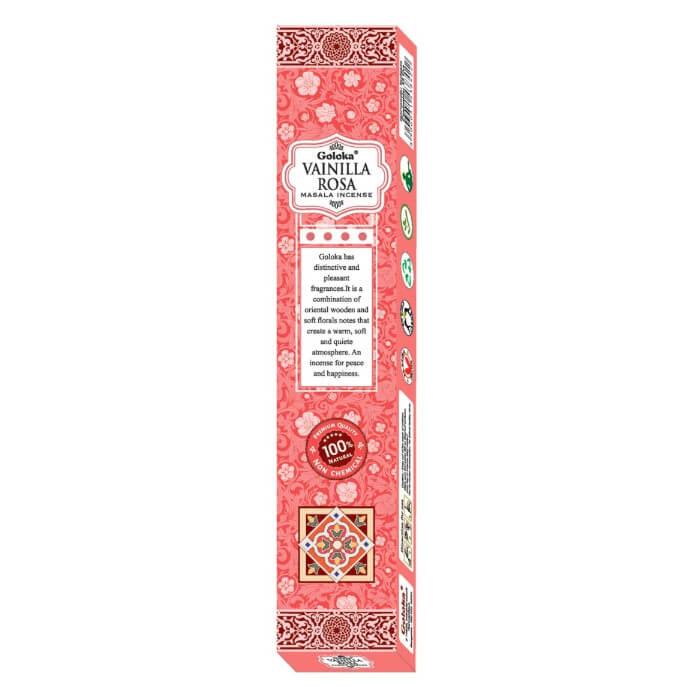 Благовоние натуральное Vanilla Rose, 15 гр Goloka
