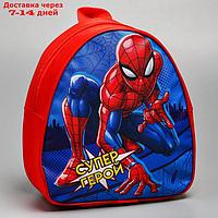 Рюкзак детский "Супер-герой", Человек-паук, 21 x 25 см
