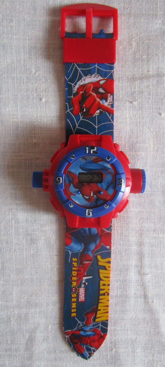 Детские часы "Человека Паук" с проектором 24 проекции spider man - фото 9 - id-p23455260