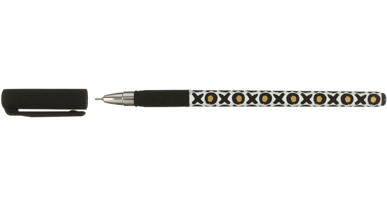 Ручка гелевая Lorex Slim Soft Grip Monochrome Fauvism, стержень черный - фото 2 - id-p187143527