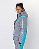 Зимний костюм HUNTSMAN Siberia Lady мембрана 6000/6000 -35°C цвет Серый/Голубой ткань Breathable, фото 3
