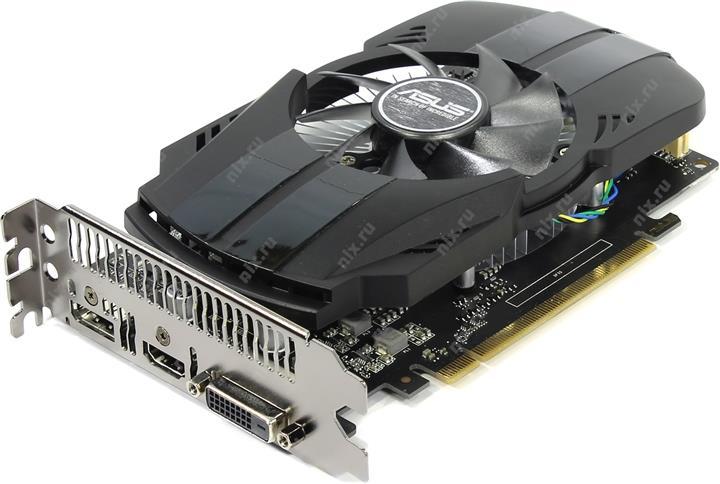 4Gb PCI-E GDDR5 ASUS PH-GTX1050TI-4G (RTL) DVI+HDMI+DPGeForce GTX1050Ti