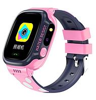 Детские умные часы Smart Baby Watch Y92 розовые