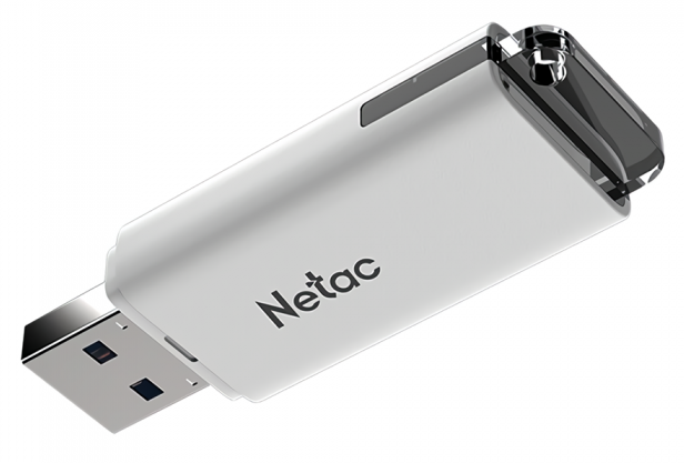 Флешка 128GB Netac U185 с индикатором, USB 2.0, белый 556170 - фото 2 - id-p187156803