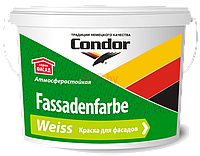 Краска фасадная водно-дисперсионная Condor Fassadenfarbe Weiss 3,75 кг