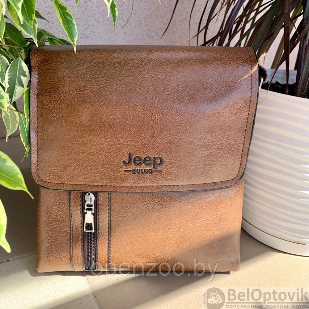 Мужская сумка Jeep Buluo с плечевым ремнём - фото 4 - id-p187157906