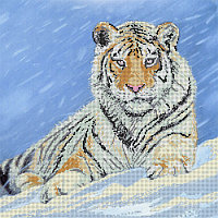 Схемы для вышивания бисером "Сибирский тигр".