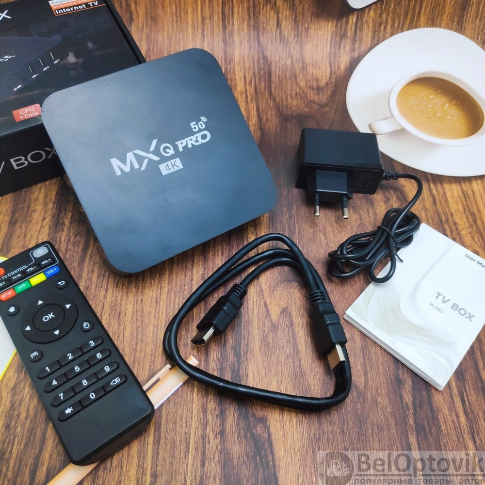 Приставка смарт ТВ на Android MXQ Pro 4K (TV BOX) 5G - фото 6 - id-p179629613