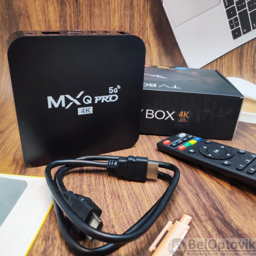Приставка смарт ТВ на Android MXQ Pro 4K (TV BOX) 5G - фото 9 - id-p179629613